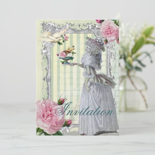 Invitation La Lettre D'amour (Debout devant)