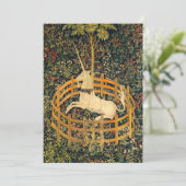 Invitation La licorne en captivité (Debout devant)