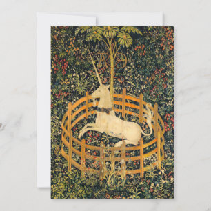 Invitation La licorne en captivité