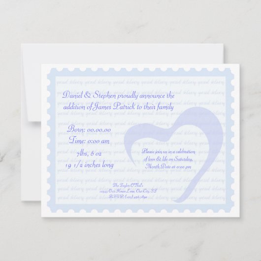 Invitation La livraison spéciale (Devant)