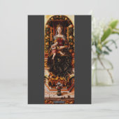 Invitation La Madonna della Candeletta de Carlo Crivelli (Debout devant)