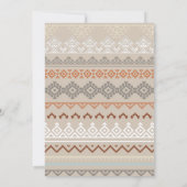 Invitation La maison c'est là où l'on fait la fête du réchauf (Dos)