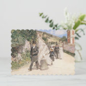 Invitation La Marche Nuptiale de Robinson, Impressionnisme Vi (Debout devant)