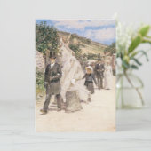 Invitation La Marche nuptiale de Theodore Robinson (Debout devant)