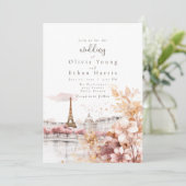 Invitation La Mariage de Parisienne (Debout devant)