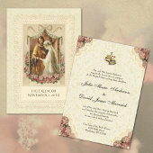 Invitation La mariée catholique traditionnelle Mariage