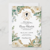 Invitation La mariée de la saison Regency Bridal Shower (Devant)