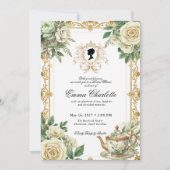 Invitation La mariée de la saison Regency Bridal Shower (Devant)