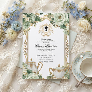 Invitation La mariée de la saison Regency Bridal Shower