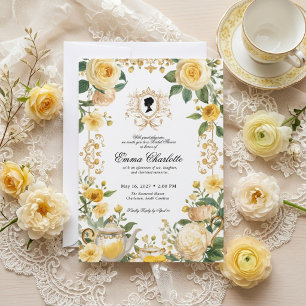 Invitation La mariée de la saison Regency Bridal Shower
