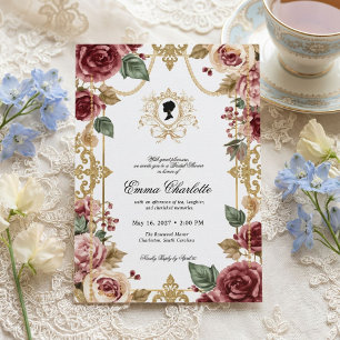 Invitation La mariée de la saison Regency Bridal Shower