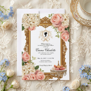 Invitation La mariée de la saison Regency Bridal Shower