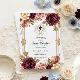 Invitation La mariée de la saison Regency Bridal Shower