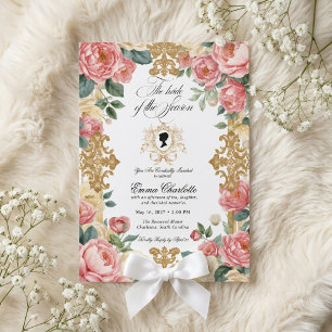 Invitation La mariée de la saison Regency Bridal Shower
