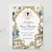 Invitation La mariée de la saison Regency Bridal Shower (Devant)