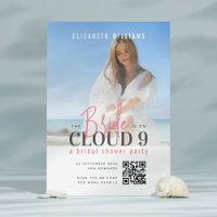 La mariée est sur Cloud 9 QR Code Fête des mariées