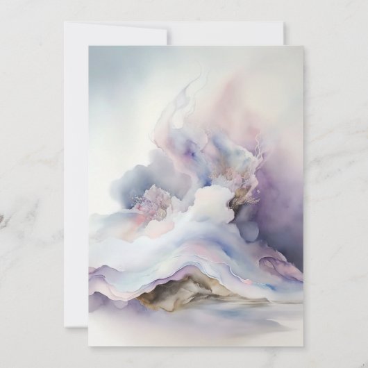 Invitation La Mariée Est Sur Cloud Neuf Bachelorette Week-End (Dos)