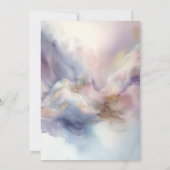 Invitation La Mariée Est Sur Cloud Neuf Bachelorette Week-End (Dos)