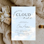 Invitation La Mariée Est Sur Cloud Neuf Fête des mariées