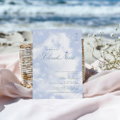 Invitation La Mariée Est Sur Cloud Neuf Fête des mariées Élég