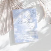 Invitation La Mariée Est Sur Cloud Neuf Fête des mariées Élég