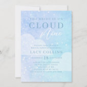 Invitation La mariée est sur la Fête des mariées Cloud Nine (Devant)