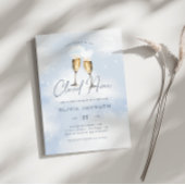 Invitation La Mariée Est Sur Le Nuage 9 Bridal Brunch Champag