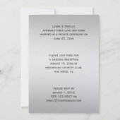 Invitation La marine et l'argent s'envolent après la fête des (Dos)