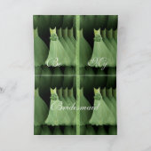 Invitation La MENTHE faite sur commande d'invitation de (Intérieur)