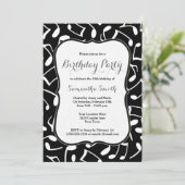 Invitation La musique note l'invitation orientée de fête (Debout devant)