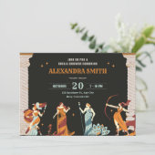 Invitation La mythologie dédie les héros (Debout devant)