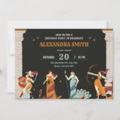 Invitation La mythologie fête les héros (Devant)