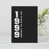 Invitation La naissance des légendes 1999 21 e cadeau d'anniv (Debout devant)