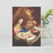 Invitation La Nativité de Jésus-Christ  (Debout devant)