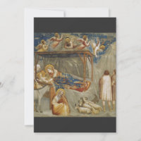 La Nativité de Jésus Christ par Giotto