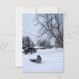 Invitation la neige. l'hiver.