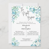 Invitation La Nuit Avant Le Dîner De La Répétition Des Mariag (Devant)