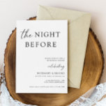 Invitation La Nuit Avant Le Dîner De La Répétition Mariage<br><div class="desc">Cette invitation est la meilleure façon pour la famille et les amis invitations de dîner de répétition la nuit avant le grand jour!</div>