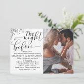 Invitation La Nuit Avant Le Dîner De La Répétition Photo (Debout devant)
