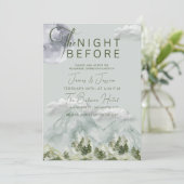 Invitation La nuit avant le dîner de répétition des Mariages (Debout devant)