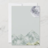 Invitation La nuit avant le dîner de répétition des Mariages (Dos)