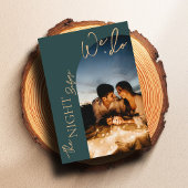 Invitation La Nuit Avant Le Dîner De Répétition Photo Arch