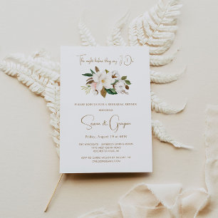Invitation La Nuit avant le mariage de Magnolia