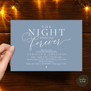 Invitation “La Nuit Avant Pour Toujours” Dîner de Répétition