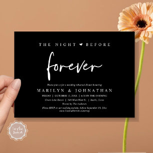 Invitation La Nuit Avant Pour Toujours, Dîner De Répétition M