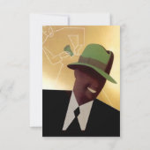 Invitation La nuit de clubbing de partie de karaoke invitent (Dos)