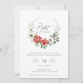 Invitation La nuit précédant la gerbe botanique d'hiver (Devant)