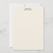 Invitation La nuit Sunset Moon Nuage Twilight Fête des mariée (Dos)