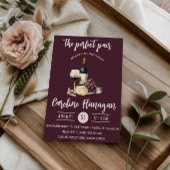 Invitation La paire parfaite ! Vin et fromage pour l'enterrem