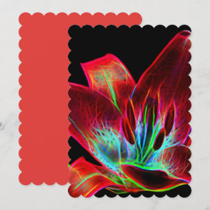 Invitation La partie d'invité de fleur personnalisent des